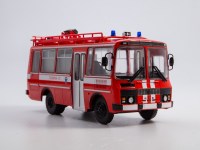 Масштабная модель 1:43 АГ-12 (3205) с журналом №2 (Наши Автобусы. Спецвыпуск. Modimio)