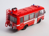 Масштабная модель 1:43 АГ-12 (3205) с журналом №2 (Наши Автобусы. Спецвыпуск. Modimio)