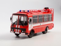 Масштабная модель 1:43 АГ-12 (3205) с журналом №2 (Наши Автобусы. Спецвыпуск. Modimio)