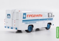 Масштабная модель 1:43 Рефрижиратор ПАЗ-3742 "Пингвин" с журналом Спецвыпуск №7 (Наши Автобусы. Modimio)