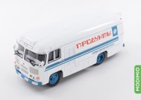 Масштабная модель 1:43 Рефрижиратор ПАЗ-3742 "Пингвин" с журналом Спецвыпуск №7 (Наши Автобусы. Modimio)