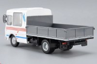 Масштабная модель 1:43 Грузовой внутризаводской автобус -3205-30К с журналом Спецвыпуск №18 (Наши Автобусы. Modimio)