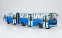 Коллекционная масштабная модель Городской сочлененный автобус Ikarus-280.64 планетарные двери, BKV Budapest (СОВА)