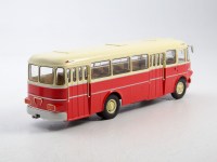 Масштабная модель 1:43 Городской автобус Икарус-620, красный, белый, Советский Автобус (СОВА)