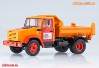 Коллекционная масштабная модель 1:43 Самосвал 4х2 ЗиЛ-ММЗ-45085 аварийная служба (SSM)