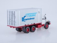 Масштабная модель 1:43 Контейнеровоз 6х4 Magirus 290D, серый, Start Scale Models (SSM)