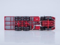 Масштабная модель 1:43 Контейнеровоз 6х4 Magirus 290D, серый, Start Scale Models (SSM)
