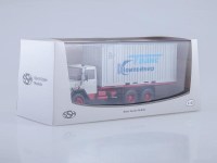 Масштабная модель 1:43 Контейнеровоз 6х4 Magirus 290D, серый, Start Scale Models (SSM)