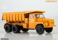 Коллекционная масштабная модель 1:43 Самосвал 6х6 Татра, Tatra-148S1 оранжевый (Start Scale Models (SSM)