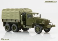 Коллекционная масштабная модель 1:43 Бортовой грузовик 6х6 GMC CCKW SWB 352 с тентом, хаки (Start Scale Models)
