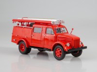 Масштабная модель 1:43 Пожарный автомобиль ПМГ-36 (АЦ-20(51А)-36) на шасси Горький-51А (Start Scale Models (SSM)