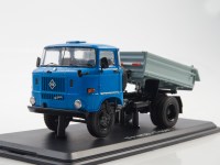 Масштабная модель 1:43 Самосвал с трехсторонней разгрузкой 4х2 IFA W50L, синий, серый, Start Scale Models (SSM)
