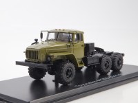 Масштабная модель 1:43 Седельный тягач из 6х6 Миасса -44202-0311-31, хаки, Start Scale Models (SSM)