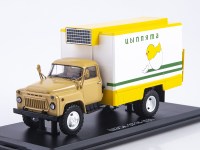 Масштабная модель 1:43 Фургон для перевозки яиц и цыплят ШЗСА-3716 на шасси автомобиля 4х2 Горький-52, Start Scale Models (SSM)