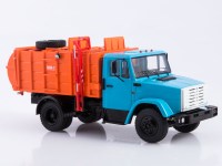 Масштабная модель 1:43 Мусоровоз с боковой загрузкой МКМ-2 (4333), на шасси автомобиля 4х2 ЗиЛ-4333, Start Scale Models (SSM)