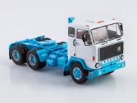 Масштабная модель 1:43 Седельный тягач 6х2 Вольво, Volvo F89 белый, голубой, Start Scale Models (SSM)