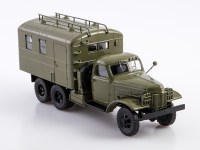 Масштабная модель 1:43 Дерево-металлический кузов-фургон АК-34 (151) на шасси автомобиля 6х6 ЗиС-151П, Start Scale Models (SSM)
