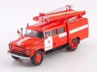 Масштабная модель 1:43 Автомобиль насосный рукавный АНР-127А (130), (АНР-40 (130)), на шасси автомобиля 4х2 ЗиЛ-130, красный, Start Scale Models (SSM)
