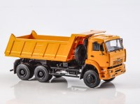 Масштабная модель 1:43 Трехосный полноприводный самосвал 6х6 КАМАЗ-6522, оранжевый, Start Scale Models (SSM)