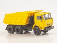  Масштабная модель 1:43 Трехосный дорожный самосвал 6х4 КАМАЗ-65115, ранний, желтый, Start Scale Models (SSM)