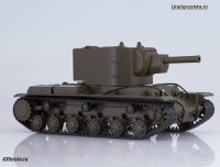 Коллекционная масштабная модель 1:43 Советский тяжёлый штурмовой танк КВ-2 (Start Scale Models)