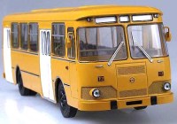 Коллекционная масштабная модель 1:43 Автобус ЛИАЗ-677М желтый (Start Scale Models)