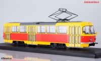 Коллекционная масштабная модель 1:43 Трамвай Tatra T3SU Start Scale Models (SSM)