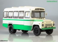 Коллекционная масштабная модель 1:43 Пригородный Автобус Курганский-685 бело-зеленый (Start Scale Models)