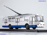 Масштабная модель 1:43 Троллейбус Skoda-14TR (бело-синий) Ростов-на-Дону (Start Scale Models (SSM)