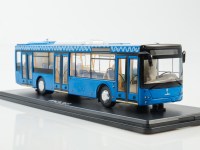 Масштабная модель 1:43 Городской автобус МАЗ-203 Мосгортранс, синий, Start Scale Models (SSM)