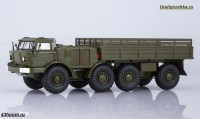 Коллекционная масштабная модель 1:43 Бортовой грузовик 8х8 ЗиЛ-135ЛМ, без  тента, хаки (Start Scale Models)