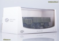 Коллекционная масштабная модель 1:43 Бортовой грузовик 8х8 ЗиЛ-135ЛМ, без тента, хаки (Start Scale Models)