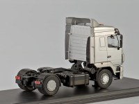 Коллекционная масштабная модель 1:43 Седельный тягач 4х2 МАЗ-5440 серебристый (SSM)
