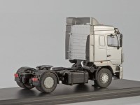 Коллекционная масштабная модель 1:43 Седельный тягач 4х2 МАЗ-5440 серебристый (SSM)