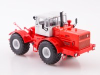Масштабная модель 1:43 Колесный советский трактор с "ломающейся" рамой К-701, красный, белый, Start Scale Models (SSM)