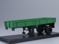 Коллекционная масштабная модель 1:43 Полуприцеп ОдАЗ-885 зеленый (SSM)