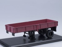Масштабная модель 1:43 Полуприцеп ОдАЗ-885 бордовый (SSM)