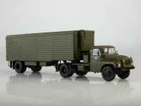Масштабная модель 1:43 Седельный тягач 4х4 Татра-138NT, с полуприцепом Alka N12CH, хаки, Start Scale Models (SSM)