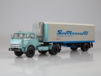 Масштабная модель 1:43 Седельный тягач 4х2 МАЗ-504А с полуприцепом Alka N12CH Sovtransavto (Start Scale Models (SSM)