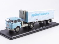 Масштабная модель 1:43 Седельный тягач Шкода, Skoda LIAZ 706 MTTN с полуприцепом Alka N12CH, Кубаньплодопром, Start Scale Models (SSM)
