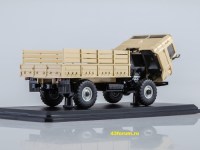 Коллекционная масштабная модель 1:43 Бортовой грузовик 4х4 Шишига 66 бежевый (SSM)