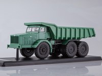 МАЗ-530 карьерный самосвал (40 тонн), зелёный (металл. кабина, кузов, рама)