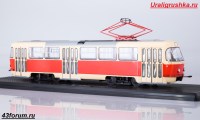 Коллекционная масштабная модель 1:43 Трамвай Tatra T3 Start Scale Models (SSM).
