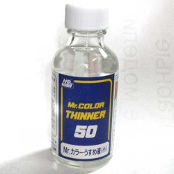 T101 Разбавитель для акриловых красок Mr. Color Thinner 50 мл (Gunze Sangyo)