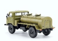Масштабная модель 1:43 Автоцистерна В1-АТА-1,8 на шасси 4х4 Горький-66 с журналом №106 (Легендарные грузовики СССР)