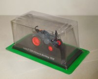 Коллекционная масштабная модель 1:43 Колесный трактор Lanz Bulldog D 7506, серый, с журналом Тракторы №131 (Hachette)