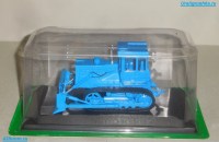 Коллекционная масштабная модель 1:43 Бульдозер Т-130М, синий с журналом Тракторы №136 (Hachette)