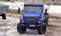 Коллекционная масштабная модель 1:43 Урал Next 44202 двойная кабина (Мастерская)