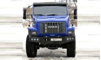 Коллекционная масштабная модель 1:43 Урал Next 44202 двойная кабина (Мастерская)