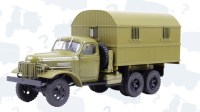 Масштабная модель 1:43 КУНГ-1 на шасси 6х6 ЗиС-151, с журналом №74 (Легендарные грузовики СССР)